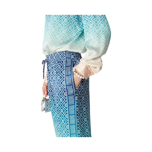Gradient Jacquard Casual Pants