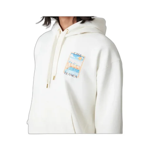 The Surreal Pool Printed Drawstring Hoodie