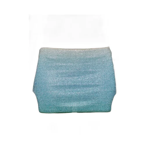 Lurex Unlined Mini Skirt
