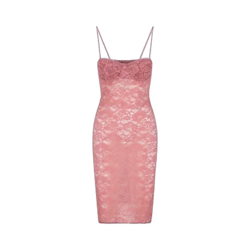 Lace-Detailed Sleeveless Chemise