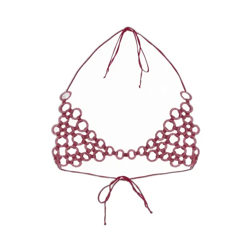 Circular Detail Bralette Top