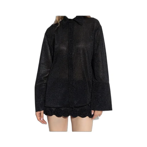 Sparkling Button-Up Shirt