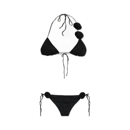 Metallic Finish Bikini Set
