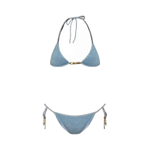 Embellished Strape Two Piece Swimsuit