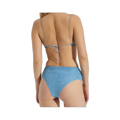 Lurex High-Rise Bikini Set