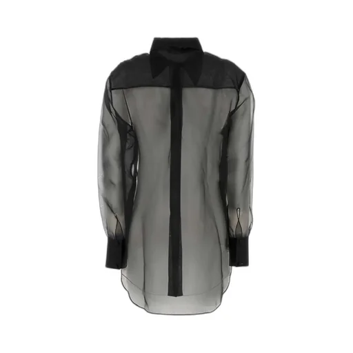 Organdie Semi-Sheer Shirt