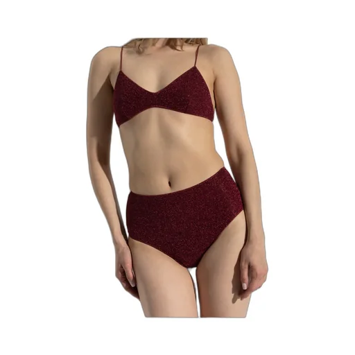 Lurex High-Rise Bikini Set