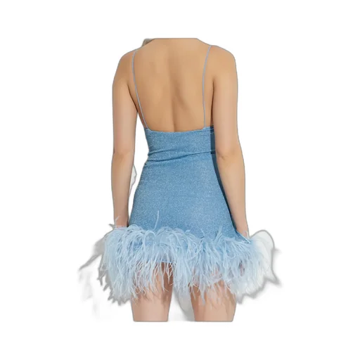 LumiÈRe Plumage Mini Dress