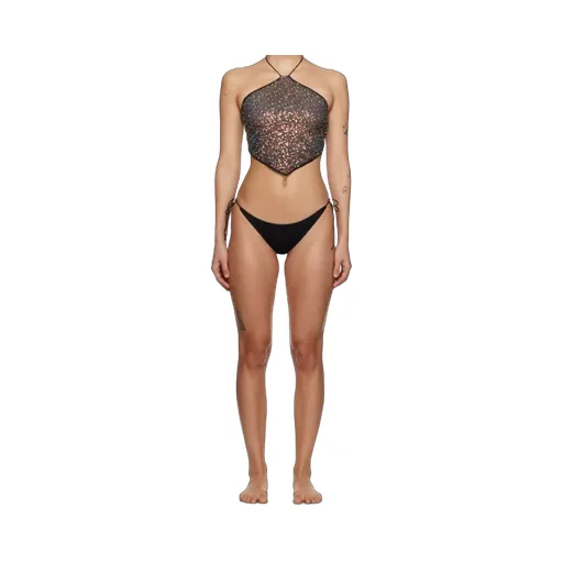 Metallic One-Tone Bikini
