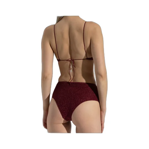 Lurex High-Rise Bikini Set