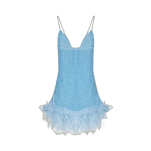 LumiÈRe Plumage Mini Dress