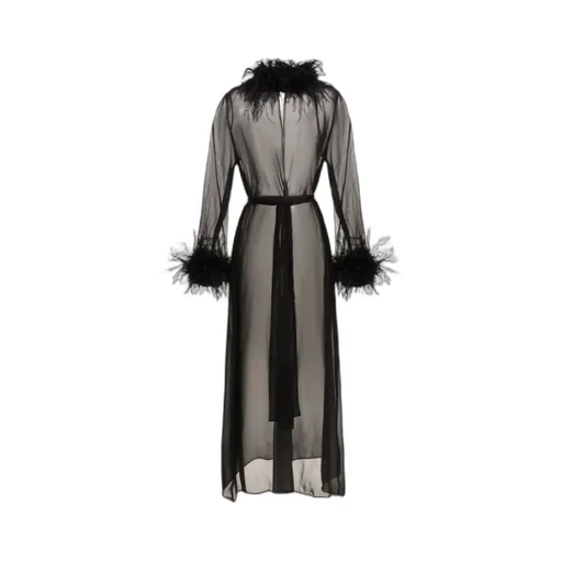 Plumage Sheer Robe