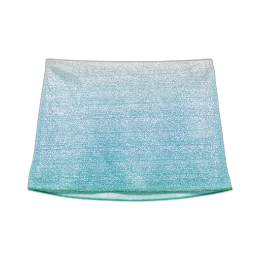 Lurex Unlined Mini Skirt
