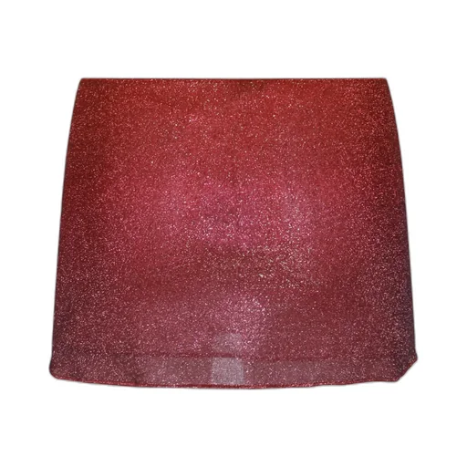Lurex Unlined Mini Skirt