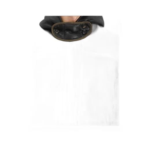 Blizzard Hooded Leather Jacket