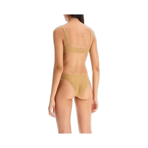 LumiÈRe Lurex Sleeveless Bikini Set