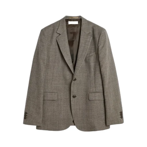 Single-Breasted Wool Blazer