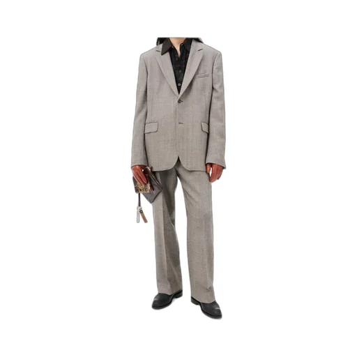 Single-Breasted Wool Blazer