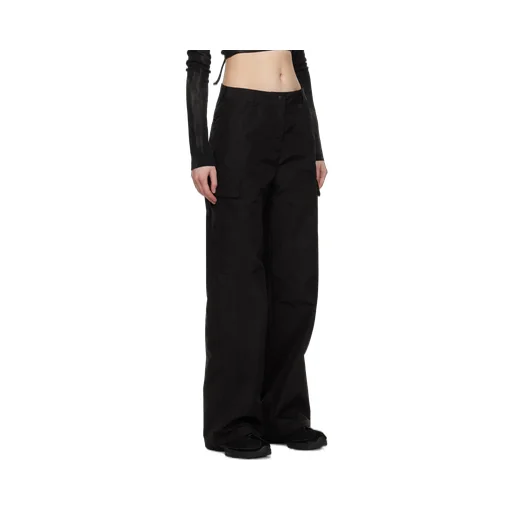 Wide-Leg Cargo Trousers
