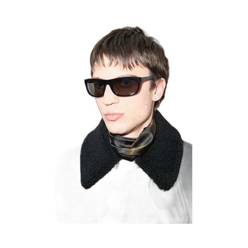 Tinted-Lenses Square-Frame Sunglasses