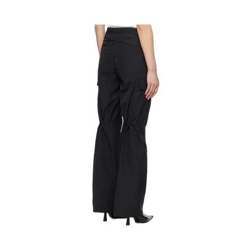 Wide-Leg Cargo Trousers
