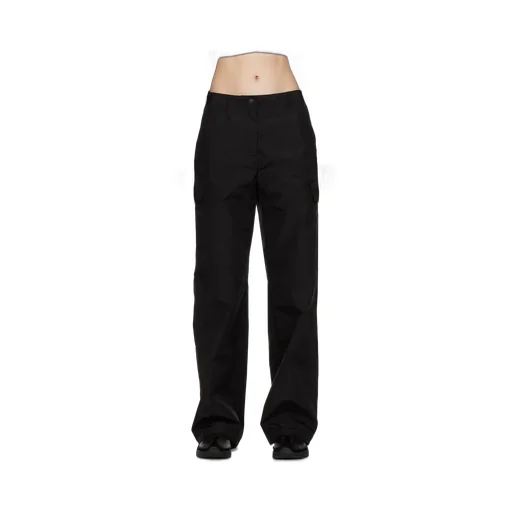 Wide-Leg Cargo Trousers