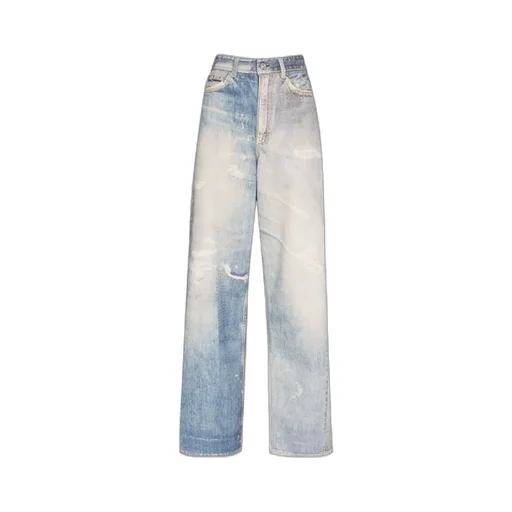 Full Cut Distressed Jeans