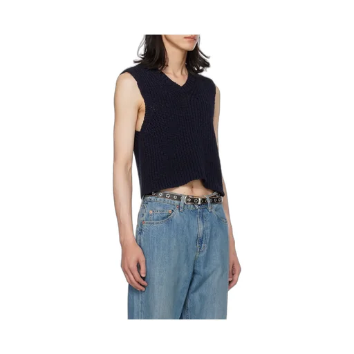 Ribbed Knit Vest