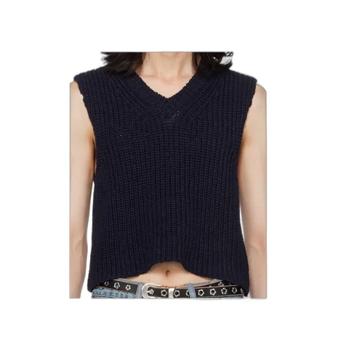 Ribbed Knit Vest