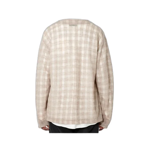 Checked Cardigan