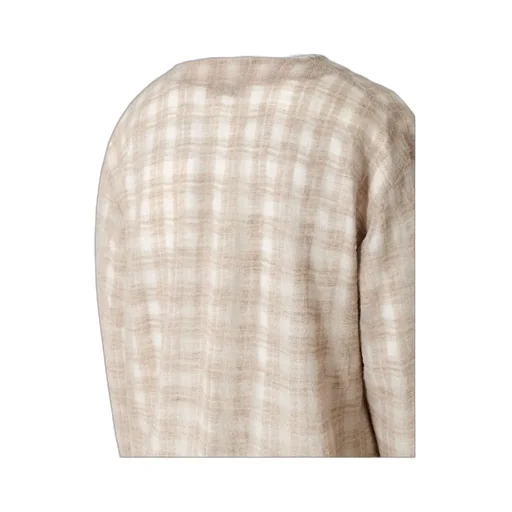 Checked Cardigan
