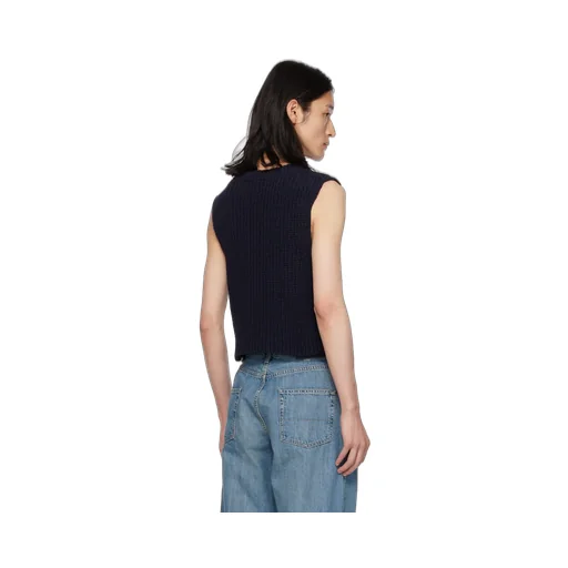 Ribbed Knit Vest