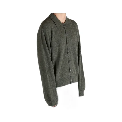 Alpaca Wool-Blend Cardigan