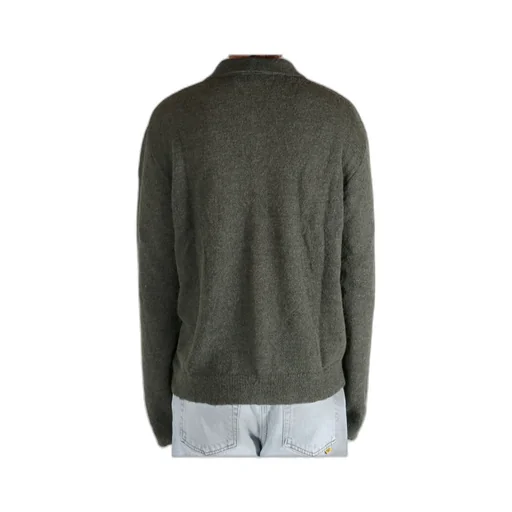 Alpaca Wool-Blend Cardigan