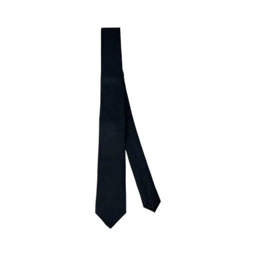 Pinstriped Pointed Tip Tie
