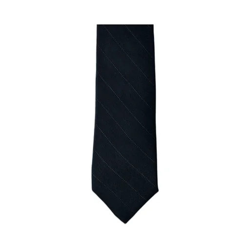 Pinstriped Pointed Tip Tie