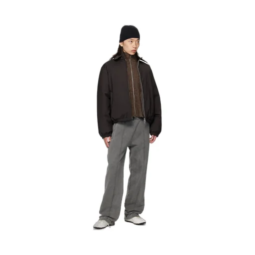 Churchill Pinstriped Puffer Jacket