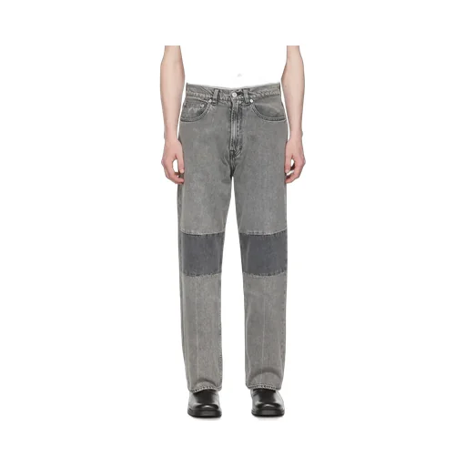 High Waist Straight-Leg Jeans