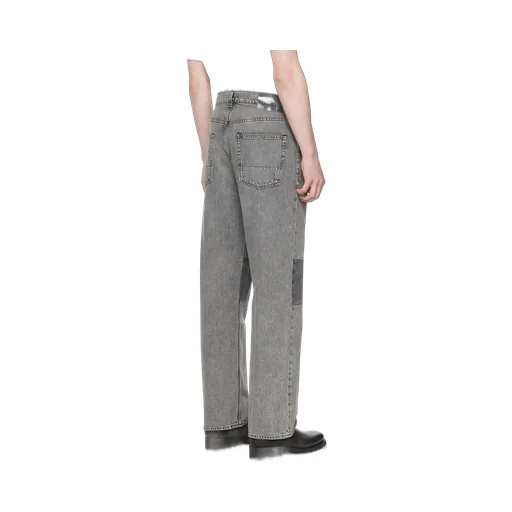 High Waist Straight-Leg Jeans