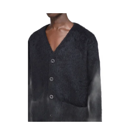 Button-Down Cardigan Coat