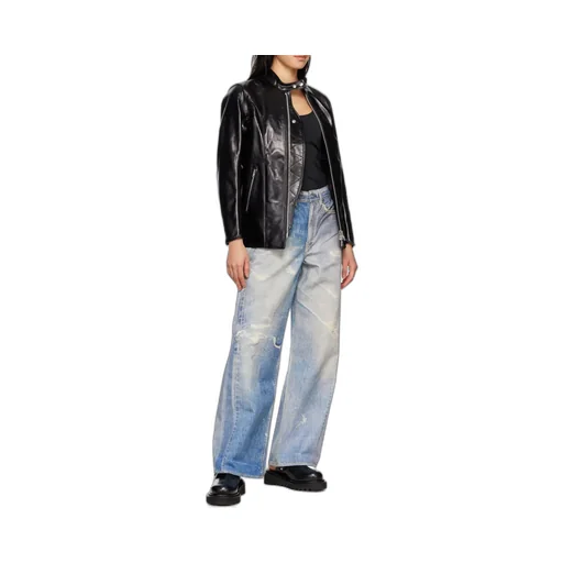 Digital Print Denim Jeans