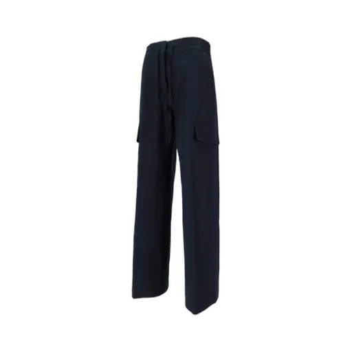 Drawstring-Fastening Cargo Pants