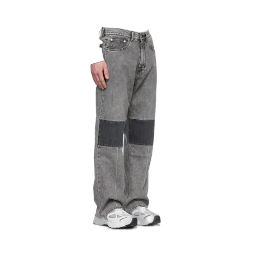 High Waist Straight-Leg Jeans