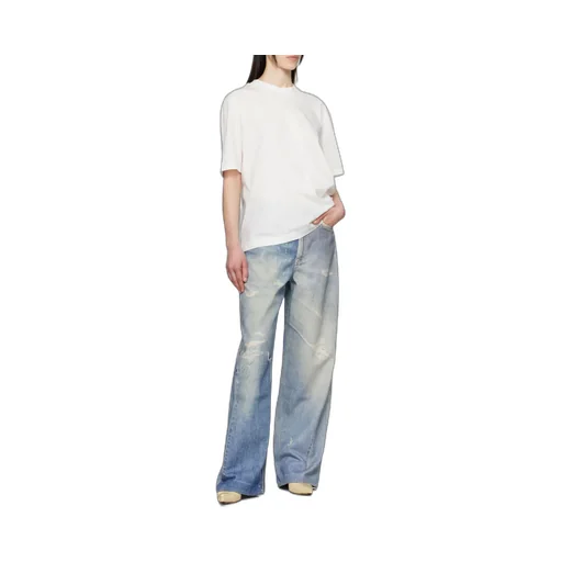 Digital Print Denim Jeans