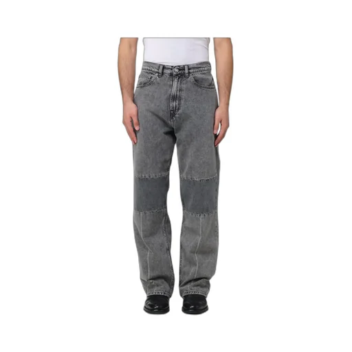 High Waist Straight-Leg Jeans