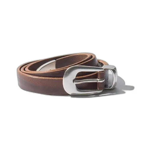 Western Leather Buckle Belt