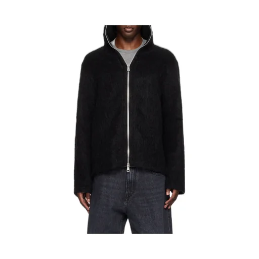 Full-Zip Long Sleeved Hoodie
