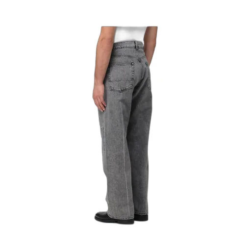 High Waist Straight-Leg Jeans