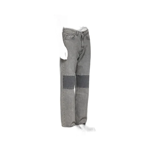 High Waist Straight-Leg Jeans