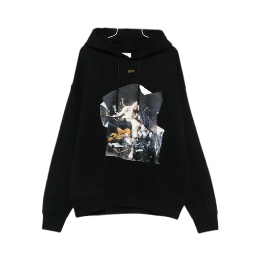 Logo Printed Drawstring Hoodie
